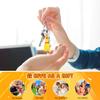 NUOBESTY 3 Pack Mini Squeeze Screaming Chicken Keychain - Funny Yellow Chicken Pendant Cute Novelty Keychain for Keys, Bags, Phones view 4