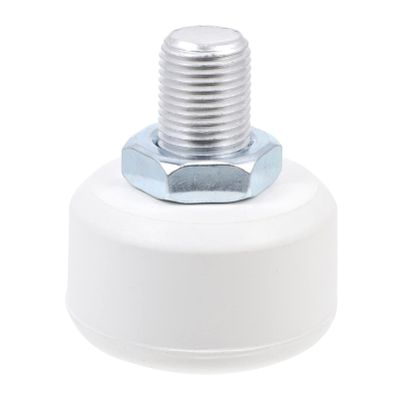 Homoyoyo Brake Tools Roller Skates Toe Stops Plugs Adjustable Rubber Brake Block Stoppers for Rollar Stoppers Replacement Parts Accessories (White, with Hole) Roller Skates Shoes