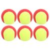 Folanda Kids Training Tennis Balls, 6Pcs Soft Elastic Youth Tennis Ball, Premium Plush Rubber Pressureless Training Exercise Tennis Balls for Beginners and Kids view 4
