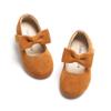 Felix & Flora Toddler Flower Girl Dress Shoes - Girl Ballet Mary Jane Flats Party School Wedding(Brown,9 Toddler) view 1