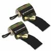 Victor Fitness Neoprene Double Layer 15mm Thick Universal Dip Belt with Heavy-Duty Steel Chain for Men and Women + 18" w/Thumb Wrist Wraps (Camo) view 2