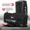 Victory Martial Arts Large Breathable Duffle Bag for MMA Gear, Boxing Gear, Gym or other Sports (Black) view 3