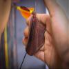Shatterproof Archery Archery Tab | Small, YES Tab Tab | 3 Under tab | Traditional Finger Tab | Finger Guard | Finger Protector | Chrome Tan Leather view 4