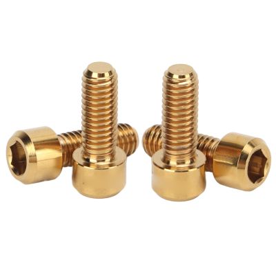 4Pcs M6 16mm Mountian Brake Screws,Bike Disc Brake Clamp Bolt for Fixing Brake Lever()