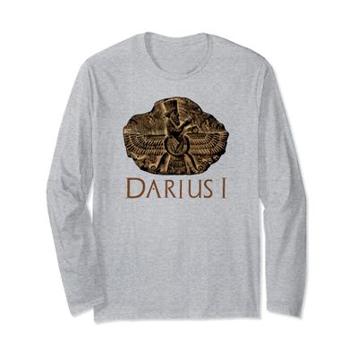 Ancient Persia - Darius I - Persian Mythology History Long Sleeve T-Shirt