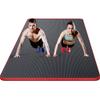Qimhoi yoga mat thick non slip extra wide extra large 78" x 51" x 1/2 inch, Exercise Mat, High Density NBR Material, Double Wide Workout Mat for Home Gym Floor Pilates Mats, with Carrying Strap view 1