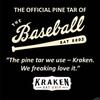 Kraken Bat Grip Batting Pine Tar Grip Stick Enhancer for Baseball Bats and Other Sports Equipment, Pine Tar Brown, One Size view 2