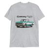 1972 Chevy C10 Custom 10 Pickup Truck Club Show Collector Short-Sleeve Unisex T-Shirt Sport Grey view 1