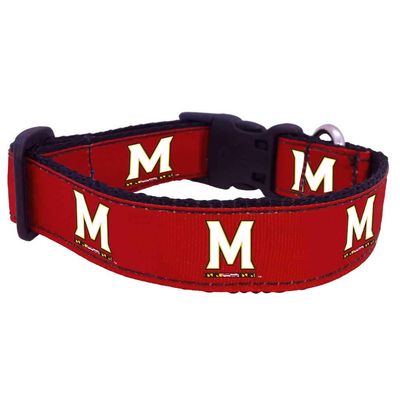 College Dog Collar (Medium, Maryland)
