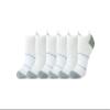 Amazon Essentials Women's Socks, Performance Zone Cushion, Athletic Tab, 6 Pairs, White, 8-12 view 1