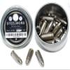 Steelworx 9mm Stainless Steel Snap Caps/Dry Fire Training Rounds (30x Silver) view 1