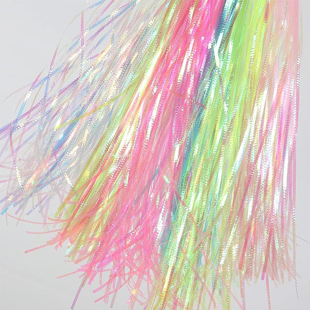 ANGLER DREAM Fly Tie Material Fly Tying Materials Imitation Fish Scale Products 50PCS Per Bag 6 Color Total 18bags