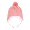 Baby Toddler Kids Girls Hats and Gloves Set Winter Knit Earflap Beanie Mitten Warm Fleece Cap Shrimp Meal view 3