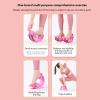 2pcs Calf Stretcher Slant Board, Anti Slip Foot Rocker Ankle Exerciser Leg Muscle Stretching Equipment for Achilles Tendinitis, Plantar Fasciitis Pain Relief and Tight Calves(Pink) view 3