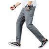 IRELIA Winter Boys Kids Fleece Lined Jogger Pants Drawstring Zipper Pockets Heather Gray XS view 3