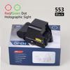 553 Holographic Sight,Red Dot Sight for Metal Green & Red Dot Sight Scope,Outdoor Tactical 20 mm Rail Mount view 2