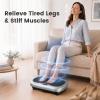 Natini Vibration Plate Exercise Machine with Pilates Bar, Silver view 3