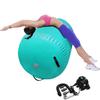 86 York Air Barrel Gymnastics Roller Inflatable Tumbling Mat, Back Handspring Training Air Mat Tumble Track Gymnastics Equipment For Home Use, Cheerleading with Electric Pump (60cm(D)*100cm(H), MINT) view 1