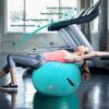 86 York Air Barrel Gymnastics Roller Inflatable Tumbling Mat, Back Handspring Training Air Mat Tumble Track Gymnastics Equipment For Home Use, Cheerleading with Electric Pump (60cm(D)*100cm(H), MINT) view 3