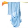 2Pcs Men Panties Mens Ice Silk Seamless Underwear Ultra-Thin Breathable Boxer Shorts for Male Underpants Boxershorts,Light Blue,3XL view 2
