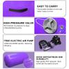 86 York Air Barrel Gymnastics Roller Inflatable Tumbling Mat, Cheerleading with Electric Pump (90cm(D)*120cm(H), PURPLE) view 2