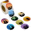 Ceiba Tree Nativity Stickers for Kids Christmas Silhouette Style Roll Religious Bible Story Decorations 500Pcs Silhouette view 2