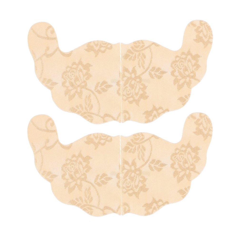 12pcs Women Lace Sticky Bras,Invisible Adhesive Bra for Large Breasts, Boob Tape - Lifting Large Breast,Covering Nipple Bra (Color : Nude, Size : F)