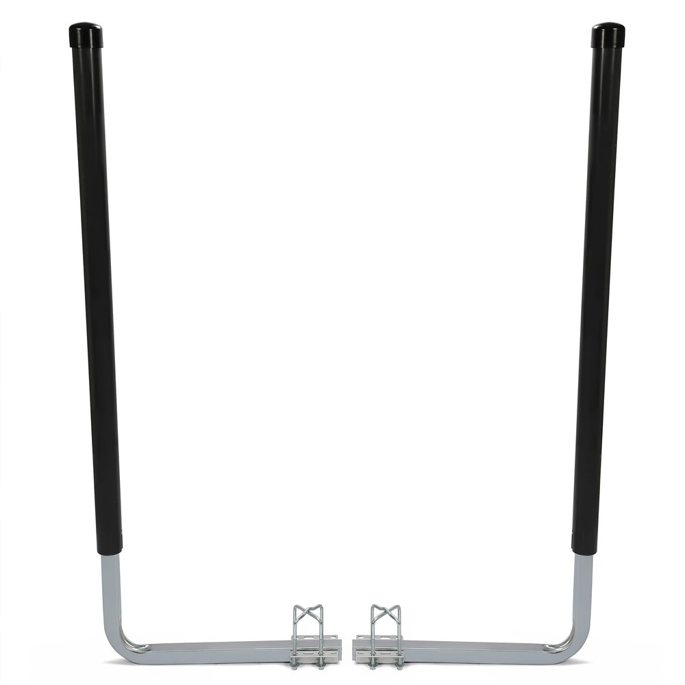 Kojem 60" Boat Trailer Guide Poles for Ski Boat, Fishing Boat, Sailboat, Kayak, Canoe 2Pcs Steel Trailer Post Guide-On Black & Silvery