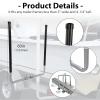 Kojem 60" Boat Trailer Guide Poles for Ski Boat, Fishing Boat, Sailboat, Kayak, Canoe 2Pcs Steel Trailer Post Guide-On Black & Silvery view 4