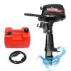 Boat Engine - New 4 Stroke 6.5HP Heavy Duty Outboard Motor 123CC Fishing Boat Engine with Water Cooling System view 3