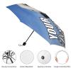 JCETUNO Personalized Travel Umbrella Photo Or Text Image DIY Custom Sun/Rain All Wheather Windproof Auto Folding Foldable Umbrella view 3