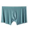 2Pcs Men Panties Mens Ice Silk Seamless Underwear Ultra-Thin Breathable Boxer Shorts for Male Underpants Boxershorts,Blue,XL view 1