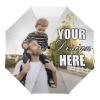 JCETUNO Personalized Automatic Foldable Umbrellas Design Your Own Add Logo or Image Custom Rainy/Sunny Windproof Diy Umbrella Gift view 1