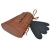 Leather Cartridge Sling with Buttstock Ammo Holder for Rifles .30-06, .45-70, .308, 410GA (Brown Suit) view 2