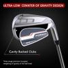 POSSOT Golf Irons Individual, Golf Iron Set for Men (5,6,7,8,9 and Piching Wedge Right Handed with Regular Flex Steel Shaft, WHI-711 view 3