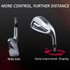 POSSOT Golf Irons Individual, Golf Iron Set for Men (5,6,7,8,9 and Piching Wedge Right Handed with Regular Flex Steel Shaft, WHI-711 view 4