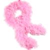 THARAHT Pink Chandelle Turkey Feather Boa 2 Yards 60g for DIY Craft Home Dancing Wedding Party Halloween Costume Decoration Feather Boa view 1