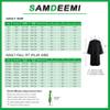 SAMDEEMI Unisex Adult Matte Graduation Gown Only, for High School, Bachelor, Choir Robes, Pulpit Robe, Pastor and Halloween, forest 45" view 4