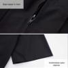 SAMDEEMI Unisex Adult Matte Graduation Gown Only, for High School, Bachelor, Choir Robes, Pulpit Robe, Pastor and Halloween, black 57" Plus view 4