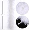 THARAHT White Chandelle Turkey Feather Boa 2 Yards 60g for DIY Craft Home Dancing Wedding Party Halloween Costume Decoration Feather Boa view 3