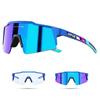 KAPVOE Photochromic Cycling Glasses Men Women Clear Transition Mountain Bike Sunglasses Sports Baseball Running - K9023 view 1