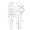Figure Skating Hip Protection Pants Girls Diamond Three-Color Competition Performance Green view 3