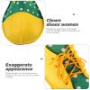 PRETYZOOM Halloween Shoes Clown Shoes Circus Costume Clown Shoes Dot Pattern Clown Boots Cosplay Clown Footwear Accessories Carnival Props Unisex for Women Men Clown Shoes view 3