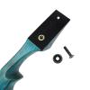15 Inch Black Hunter Bow Riser Only Right Hand Takedown Recurve Bow Riser Wood Longbow Bow Handle Replacement view 3