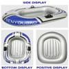 PLKO Inflatable Boat,Swimming Pool Lake Float Raft for Adults,Inflatable Canoe 2 Person view 3