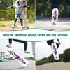 Skateboards Composition of Purple Pink Butterflies Morpho and White Butterflies Classic Concave Skateboard Cool Stuff Teen Gifts Longboard Extreme Sports for Beginners and Professionals view 3
