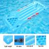 Air Mattress Beer Pong Table, Comfortable Game Pool Table Water Floating with 24 Cup Holes Beer Pong Air Mattress for Party Game Drinking Game (Without Cup) view 2