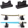 Sword Stand Lightsaber Stand Samurai Sword Stand Baseball Bat Stand Wooden Display Stand, Store Horizontal Display Stand view 1