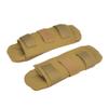 1 Pair Tactical Vest Shoulder Strap Pad Comfort Cushion Pad 1000D Nylon Mesh Protect Pads for FCPC/JPC/XPC/SS Tactical Vest (DE) view 1