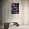 TISHIRON Canvas Wall Art La Liga League Titles Lionel Messi Modern Home Decor Gallery Wrapped Prints for Living Room Office Bedroom Posters Framed Ready to Hang 24x16 in view 4